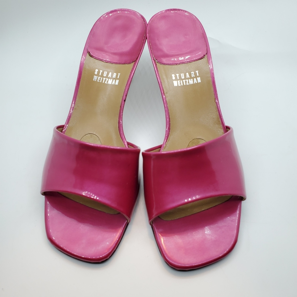 Stuart Weitzman Pink Heeled Sandals